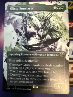 Glissa Sunslayer (Showcase) R Phyrexia: All Will Be One 318 NM - Image 1