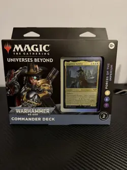 MTG Commander Deck Warhammer 40K Forces of the Imperium NISB - Image 1