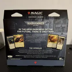 MTG Commander Deck Warhammer 40K Forces of the Imperium NISB - Image 3