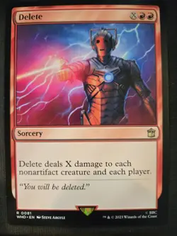 Delete NM Universes Beyond: Doctor Who MTG FREE SHIPPING - Image 1