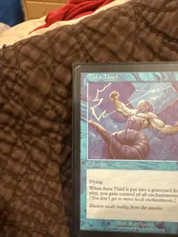 WOTC MtG Urza's Destiny Aura Thief MP - Image 2