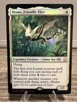 Momo, Friendly Flier Foil Promo 0394 Avatar: The Last Airbender Magic TLA MTG - Image 1