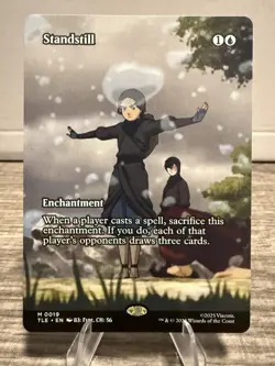 Standstill 0019 TLE Borderless MTG Avatar The Last Airbender NM/M - Image 1