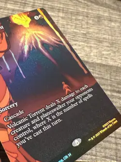 Volcanic Torrent Borderless Foil 0037 MTG Magic Avatar: The Last Airbender - Image 3