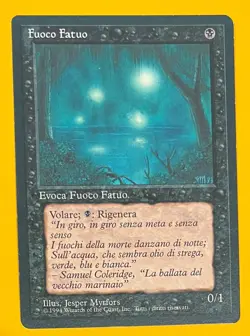 MTG WILL-O'-THE-WISP Revised (Italian) FBB (OldManMTG 005-348) - Image 1