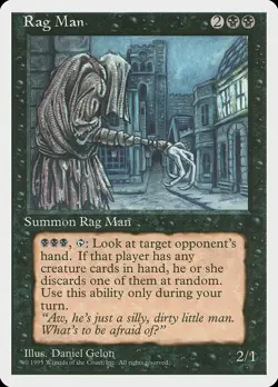 Rag Man 4th Edition Played MTG Magic DNA GAMES - Image 1