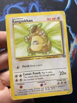 Kangaskhan 21/64 Jungle Unlimited - Non Holo Rare - WOTC Pokemon Card HP - Image 3