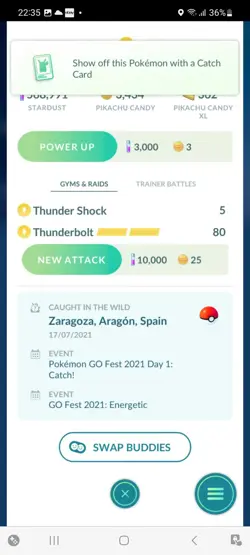 Pokemon Go Shiny Pikachu Meloetta Hat - Image 2