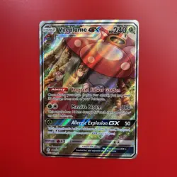 Vileplume GX 211 Cosmic Eclipse Pokemon Card LP NEAR MINT Condition - Image 2