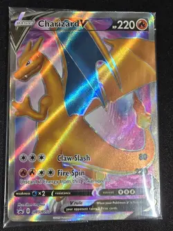 Charizard V SWSH050 SWSH: Sword & Shield Promo Cards Holo Sealed - Image 1