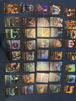 Riftbound: League Of Legends Tcg 40 Card Lot All rare foils NM - Image 1