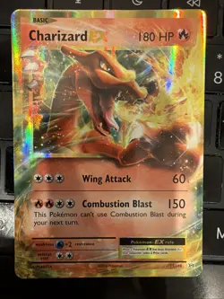 Pokemon XY Evolutions Charizard EX 12/108 Holo English TCG Card - Image 2
