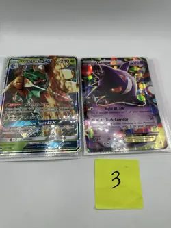 Lot Of 17 Pokemon Jumbo Cards Glaceon, Gengar , Alakazam , Tag Team Etc - Image 1