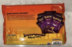 Pokemon Halloween Cards Trick or Treat BOOster Pack Bag 40 mini 3 card packs - Image 2