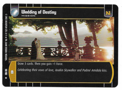 2002 Star Wars TCG Wedding of Destiny Uncommon Card #118 Attack Of The Clones - Image 1