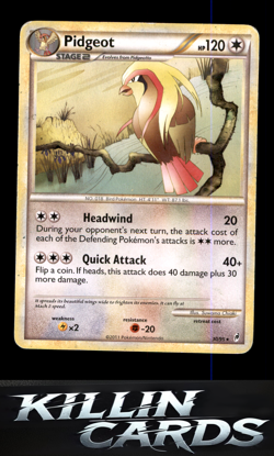 Pidgeot 30/95 Rare Call of Legends Pokemon Card MP - Image 1