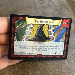 Harry Potter Trading Card Game The Sorting Hat 29/80 Holo Foil Quidditch Cup - Image 2