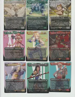 (650+) MTG Final Fantasy bulk card lot / Rares / Foils / Showcase / Commons - Image 2