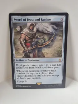 Sword of Feast and Famine - NM MTG Universes Beyond: Assassin's Creed - Image 1