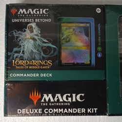 Magic LOTR Deluxe Commander Kit: Set Elven Council Lord Of The Rings * Sealed * - Image 2