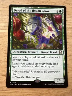 MTG Dryad of the Ilysian Grove [Modern Horizons 3 Commander] Near Mint Magic - Image 1