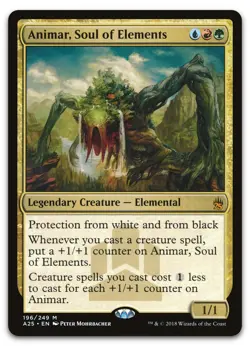 Animar, Soul of Elements #196 (NM) Masters 25 A25 Magic MTG - Image 1