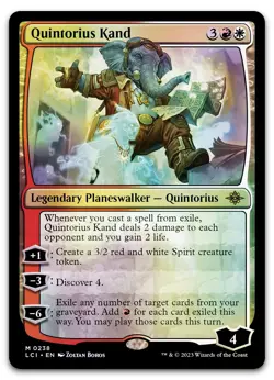 Quintorius Kand #238 (Foil) (NM) Lost Caverns of Ixalan LCI Magic MTG - Image 1
