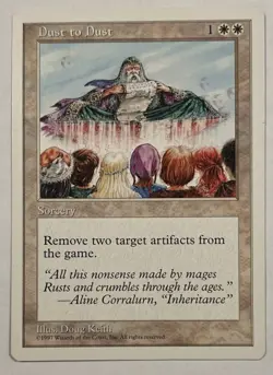 MTG / Dust To Dust / 5th Edition / Great Condition - Image 2