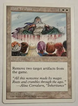 MTG / Dust To Dust / 5th Edition / Great Condition - Image 3