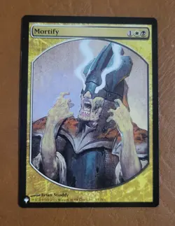 NM Mortify 3/7 P07 THE LIST REPRINT Textless Promo - Image 1