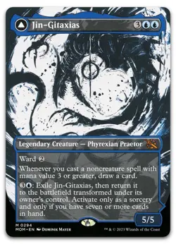 Jin-Gitaxias (Showcase) #294 (NM) March of the Machine MOM Magic MTG - Image 1