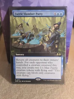 Faerie Slumber Party (Extended Art) Wilds of Eldraine Regular - Image 1