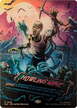 Howling Mine - Secret Lair x Iron Maiden Eddie Unchained MTG - Image 1