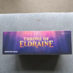 MAGIC THE GATHERING-THRONE OF ENDRAINE SEALED BOX BOOSTER PACKS - Image 2