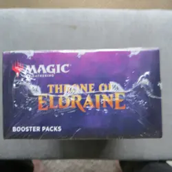 MAGIC THE GATHERING-THRONE OF ENDRAINE SEALED BOX BOOSTER PACKS - Image 5