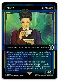 Missy (Showcase) #546 (Foil) (NM) Doctor Who WHO Magic MTG - Image 1