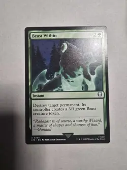 Beast Within Commander: the Lord of the Rings: Tales of Middle-Earth Regular - Image 1