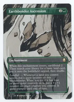 Earthbender Ascension (Borderless) #0307 MTG Avatar: The Last Airbender Magic - Image 1