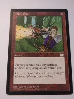 MTG Null Rod - Weatherlight - Image 1