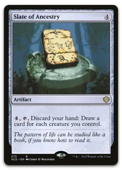 Slate of Ancestry #275 (NM) Starter Commander SCD Magic MTG - Image 1
