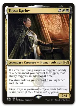 Teysa Karlov #212 (NM) Ravnica Allegiance RNA Magic MTG - Image 1