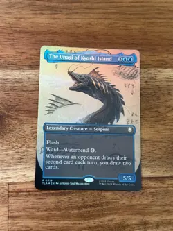 The Unagi of Kyoshi Island (Borderless) - Avatar Magic MTG TLA 319 FOIL - Image 1