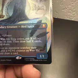FOIL MTG Wan Shi Tong, Librarian TLA Avatar: The Last Airbender Borderless #320 - Image 5