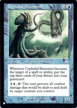 MTG Cephalid Illusionist (28/143) | NM | The List {LST} - Image 1
