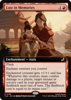 x1 Lost in Memories - Extended Art R MTG Avatar: The Last Airbender: Eternal M/N - Image 1