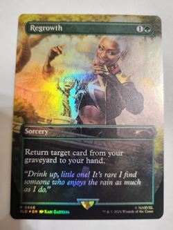 MTG REGROWTH SECRET LAIR FOIL FREE SHIPPING EX-MINT COND!!! - Image 1
