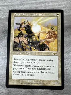 Sunstrike Legionnaire - LP Regular Rare Legions Magic The Gathering MTG - Image 1