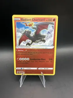 Radiant Charizard 020/159 Ultra Rare Crown Zenith Pokemon TCG Near Mint - Image 1