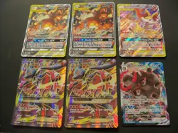 POKEMON JUMBO CARD LOT OF 6 CHARIZARD BLASTOISE LUCARIO READ DESCRIPTION!!!! - Image 1