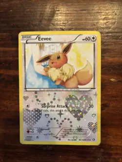 Pokemon Eevee RC14/RC25 Legendary Treasures Radiant Collection Reverse Holo - Image 1